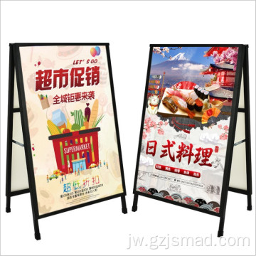 Papan poster lipat warna multi